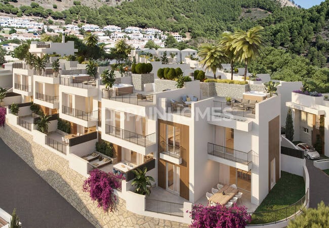 Casas Adosadas Con Vistas Al Mar Y La Naturaleza En Mijas Buenavista 1