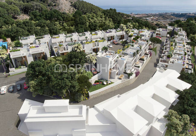 Casas Adosadas Con Vistas Al Mar Y La Naturaleza En Mijas Buenavista 8