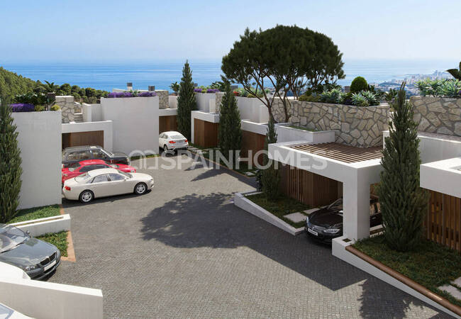 Casas Adosadas Con Vistas Al Mar Y La Naturaleza En Mijas Buenavista 13