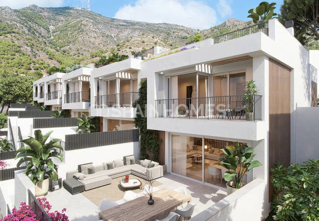 Casas Adosadas Con Vistas Al Mar Y La Naturaleza En Mijas Buenavista 3