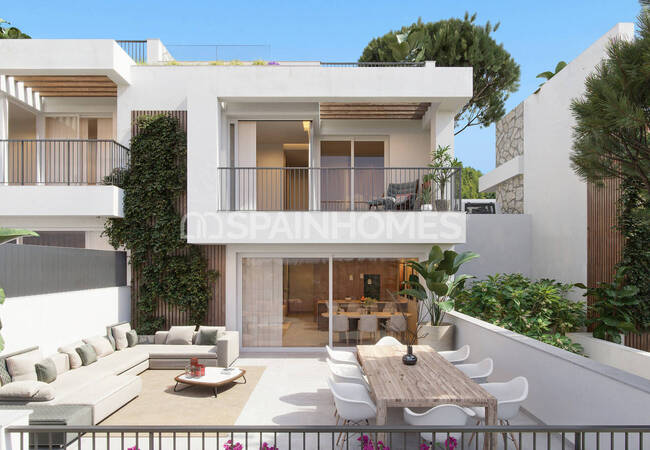 Casas Adosadas Con Vistas Al Mar Y La Naturaleza En Mijas Buenavista 5