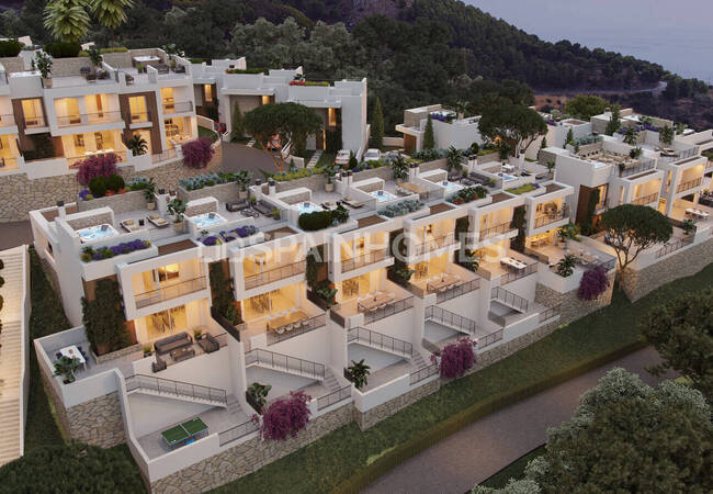 Casas Adosadas Con Vistas Al Mar Y La Naturaleza En Mijas Buenavista 6