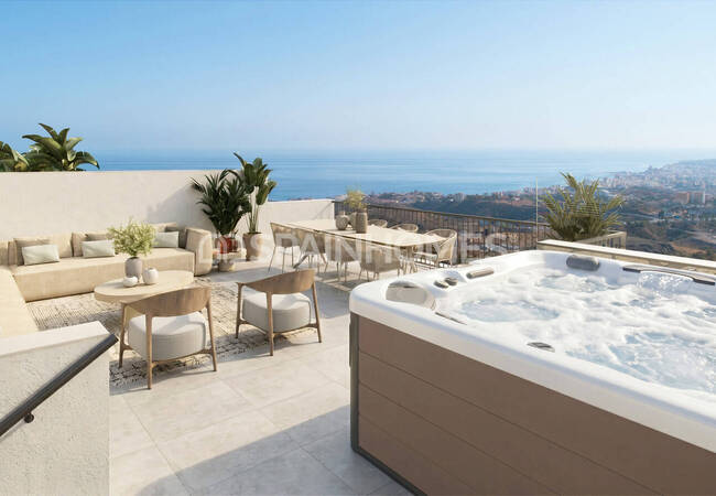 Casas Adosadas Con Vistas Al Mar Y La Naturaleza En Mijas Buenavista 2