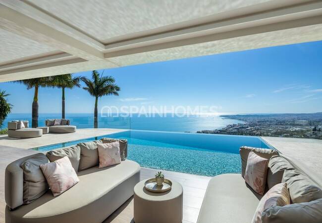 Freistehende Villa Mit Atemberaubendem Meerblick In Benalmádena 1