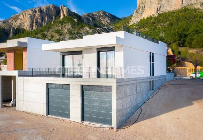Sea View Villas in Polop Costa Blanca Surrounded by Nature
