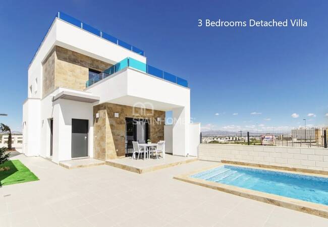 Well Located Villas with Lovely Views in Polop, Alicante.