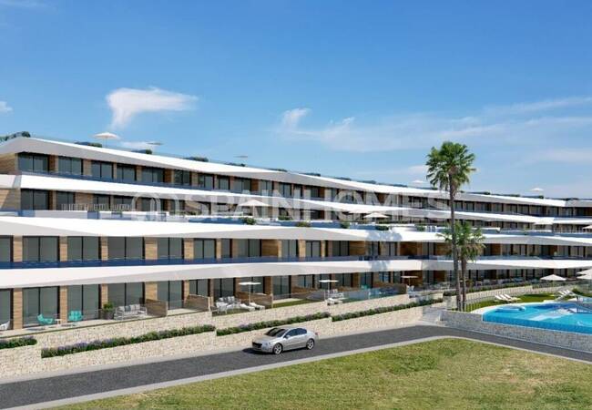 El Gran Alacant’ta Deniz Manzaralı Sahile Yakın Daireler 3