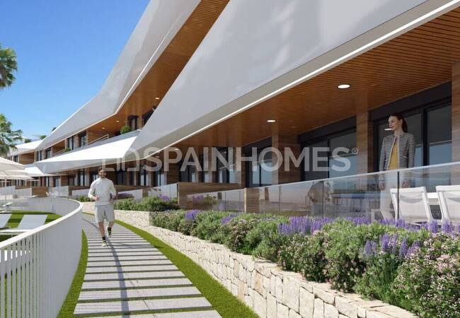 El Gran Alacant’ta Deniz Manzaralı Sahile Yakın Daireler 4