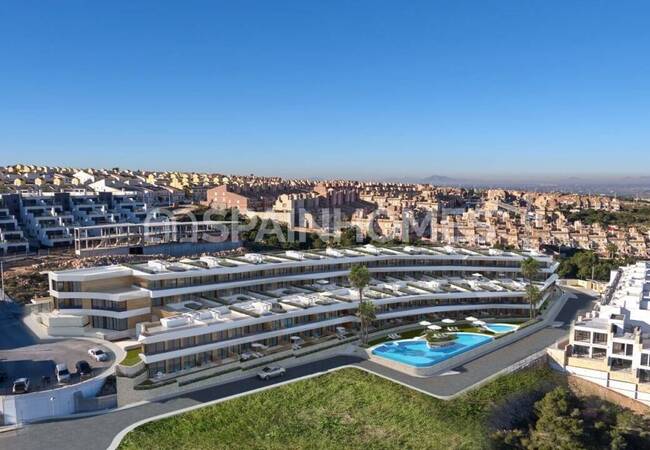 El Gran Alacant’ta Deniz Manzaralı Sahile Yakın Daireler 8