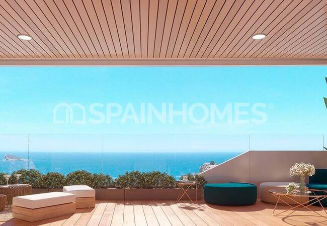 Apartamentos Con Vistas Panorámicas Al Mar Mediterráneo