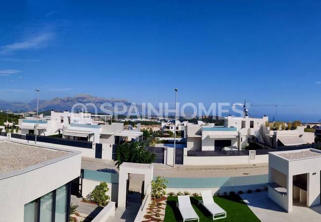 Maisons Détachées Vue Sur La Mer Près De La Plage À Polop Alicante