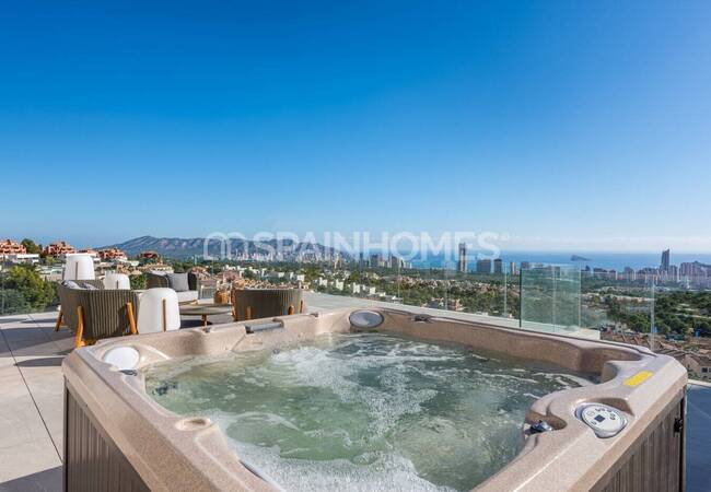 Luxuriöse Villen Mit Schwimmbad Mit Blick Auf Benidorm 15