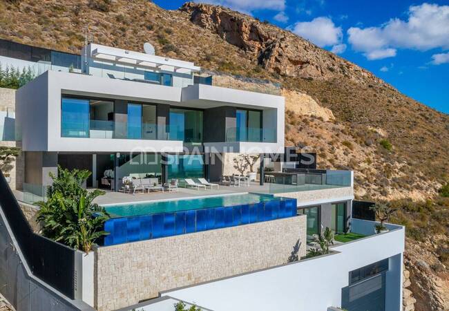 Luxuriöse Villen Mit Schwimmbad Mit Blick Auf Benidorm 3