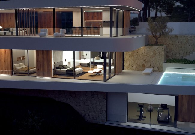 Villa De Lujo Con Vistas Al Mar En Moraira, Alicante 6