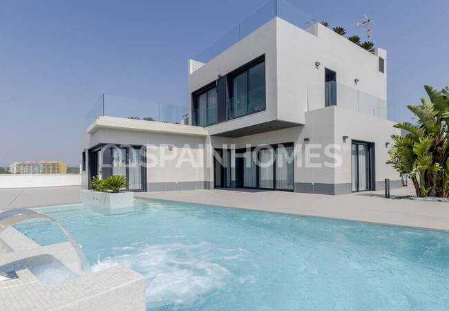 Отличные Виллы с Личным Садом и Бассейном в Ориуэле 7