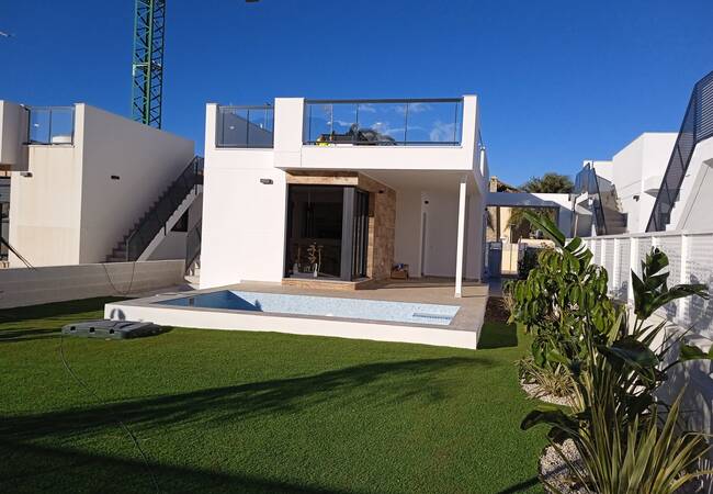 Nouvelles Villas Mitoyennes En Complexe À Vergel, Alicante 1
