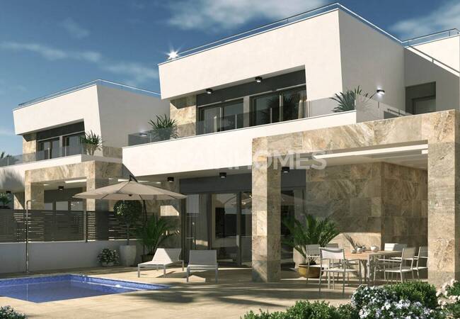 Купить Отдельные Виллы с Солярием в Сан-Мигель-де-Салинас 2