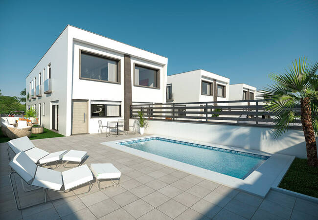 Contemporary Houses for Sale in El Gran Alacant, Alicante
