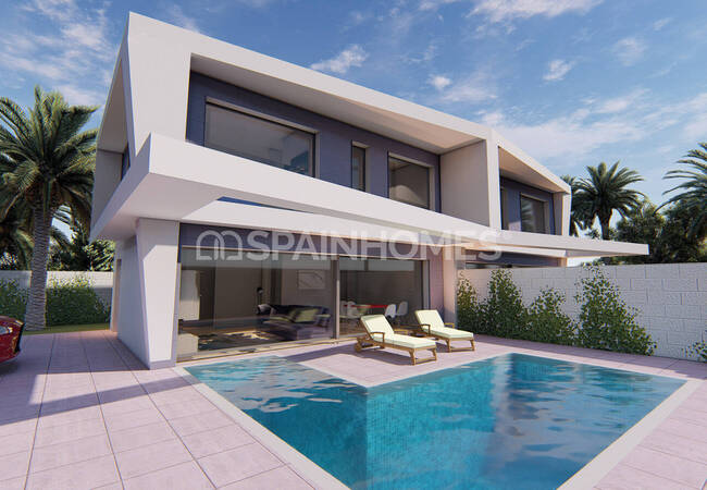 Casas Adosadas Con Piscina Privada En El Gran Alcant