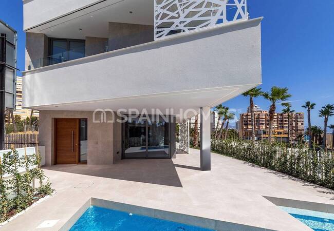Alicante San Juan'da Sahile Yakın Satılık Lüks Villalar 4