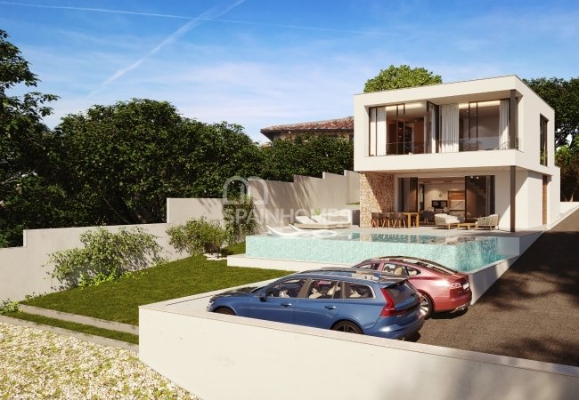 Alicante'de Yüzme Havuzlu ve Deniz Manzaralı Ferah Villa 3