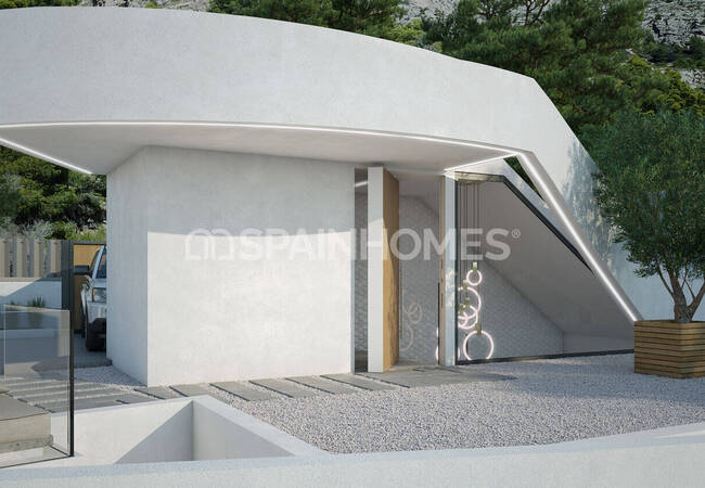 Вилла с Эксклюзивным Дизайном в Альтеа, Коста-Бланка 4