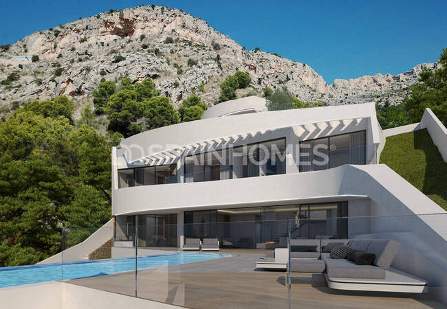 Вилла с Эксклюзивным Дизайном в Альтеа, Коста-Бланка 3