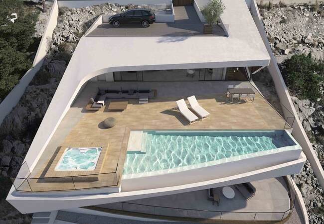 Modern Lyxvilla Med Infinitypool I Altea Alicante 1