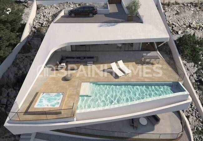 Modern Luxury Villa with Infinity Pool in Altea Alicante