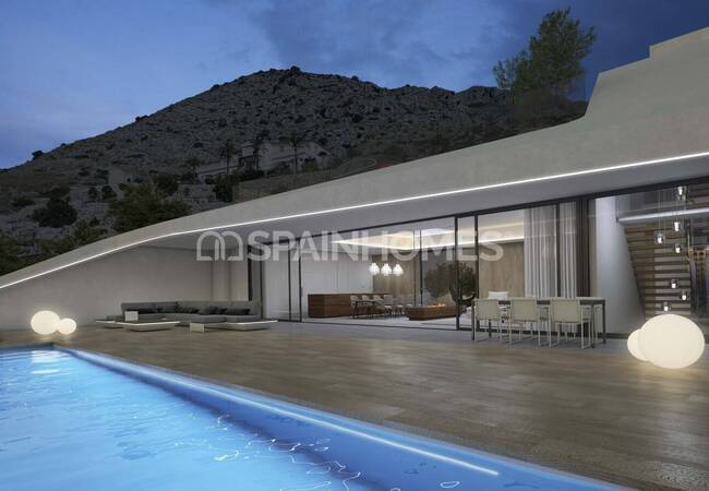 Luxueuse Villa Moderne Avec Piscine À Altea Alicante 3