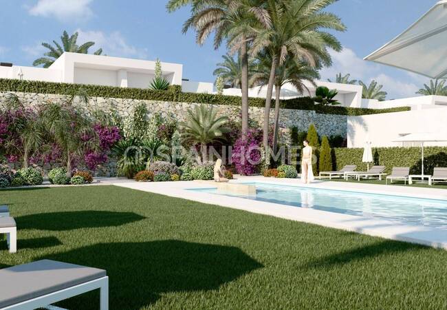Wohnungen In Einem Golf Resort Mit Schwimmbad In Alicante