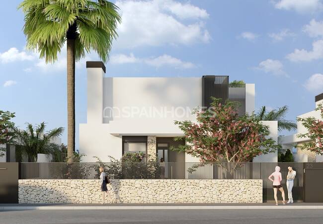 Algorfa İspanya'da Golf Sahasında Çağdaş Tasarımlı Villalar 5