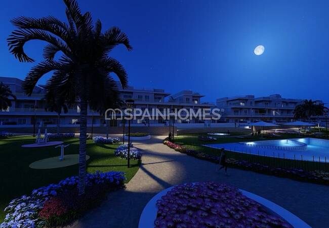 Maisons De Ville Modernes En Complexe Près De Plage Sur Costa Blanca 13