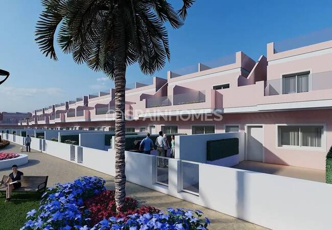 Maisons De Ville Modernes En Complexe Près De Plage Sur Costa Blanca 4