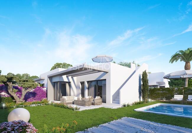 Villas Mitoyennes Avec Piscine Et Jardin À Alicante 2