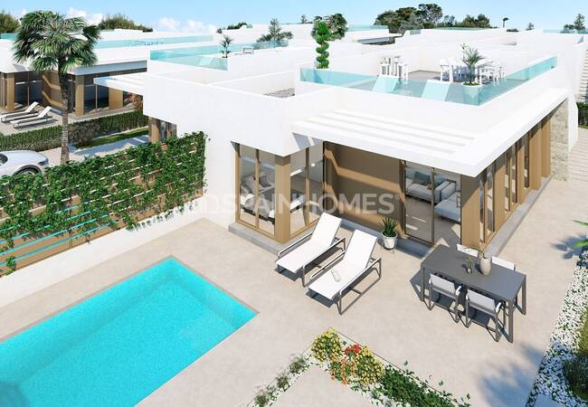 Villas Mitoyennes Avec Piscine Et Jardin À Alicante 3