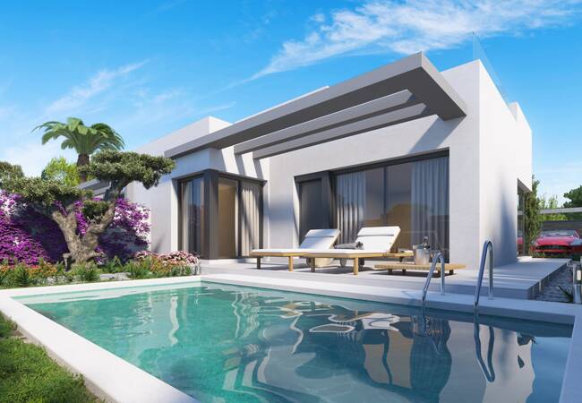 Alicante Orihuela Costa'da Modern Tasarımlı Satılık Villalar 1