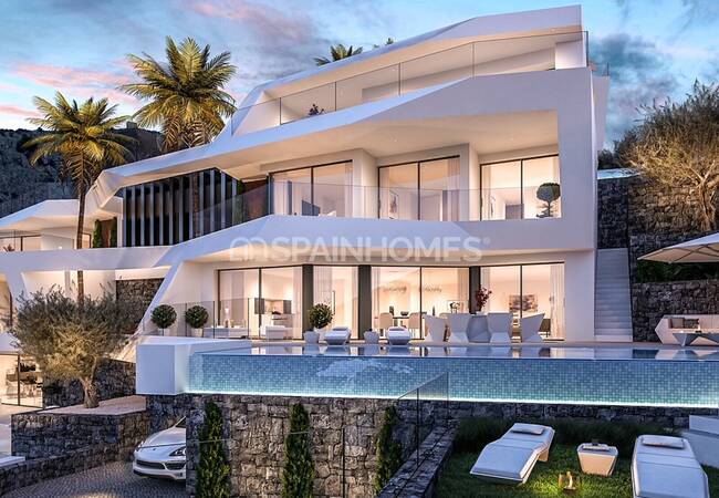 Villas De Luxe Avec Piscine Privée À Altea Alicante 5