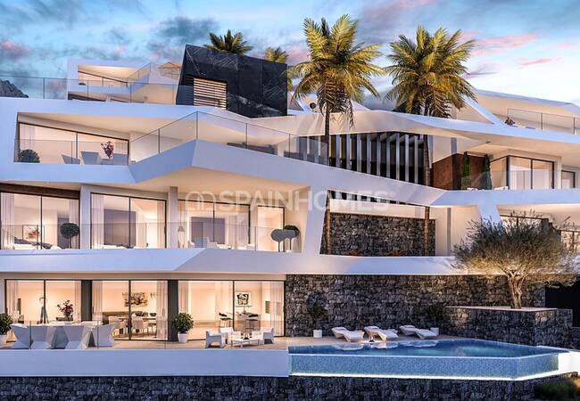 Villas De Luxe Avec Piscine Privée À Altea Alicante 7