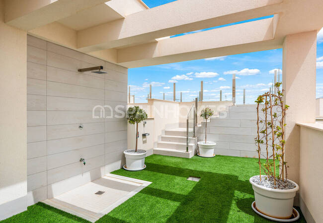 Alicante Torrevieja'da Havuzlu Site İçinde Modern Daireler 8