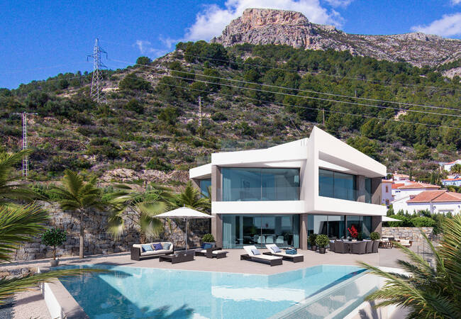 Villas De Luxe Avec Piscine Privée À Calpe Alicante 1
