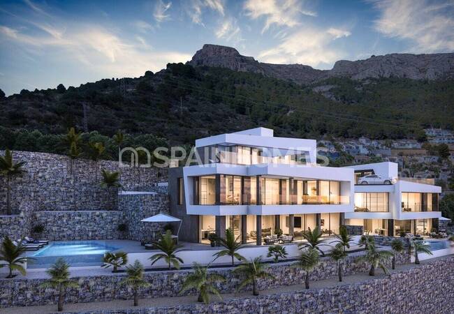 Alicante Calpe’de Lüks Tasarımlı Özel Havuzlu Villalar 3