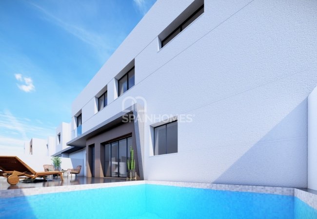 Stylish Townhouse with Swimming Pool in Pilar De La Horadada 2