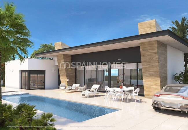 Quesada Rojales'te Modern ve Şık Tasarımlı Havuzlu Villalar