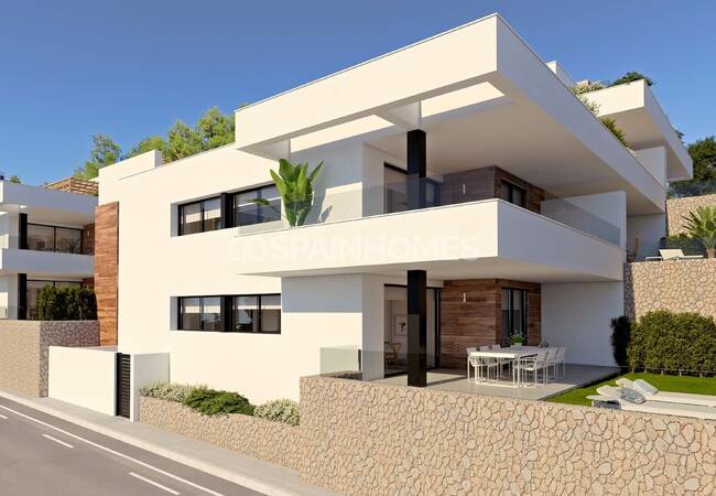 Stylish Apartments with Contemporary Design in Benitachell