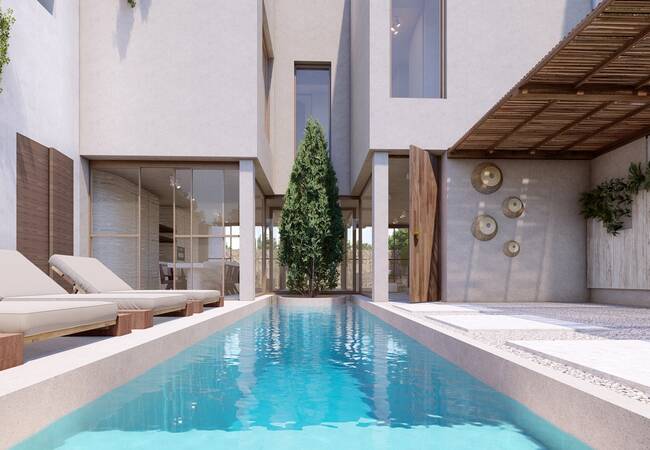 Spacious and Elegant Townhouses with Private Pools in Rojales
