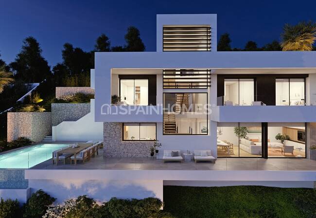 Altea Costa Blanca'da Muhteşem Deniz Manzaralı Satılık Villa 2
