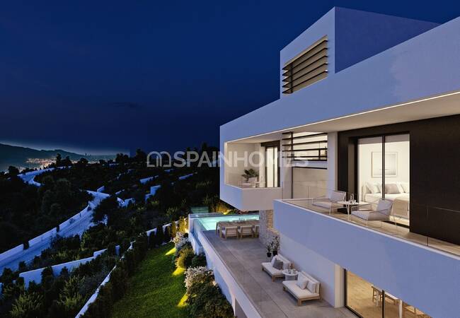 Altea Costa Blanca'da Muhteşem Deniz Manzaralı Satılık Villa 3