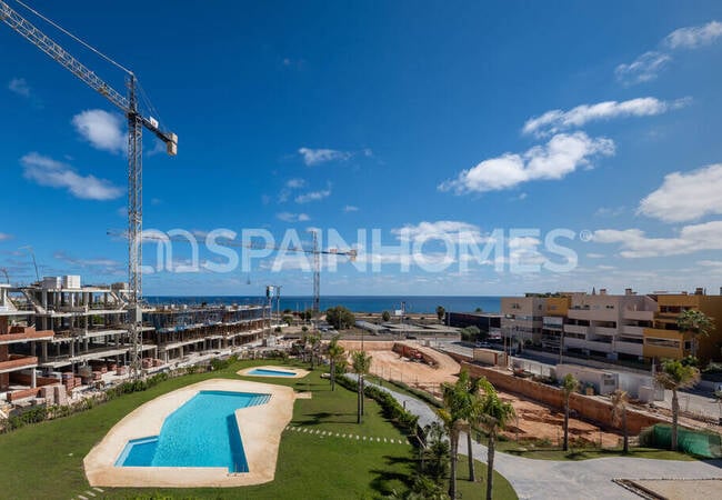 Costa Blanca'da Sahile Yürüme Mesafesinde Modern Daireler 13