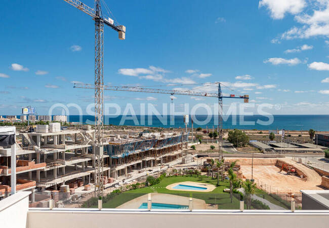 Costa Blanca'da Sahile Yürüme Mesafesinde Modern Daireler 22